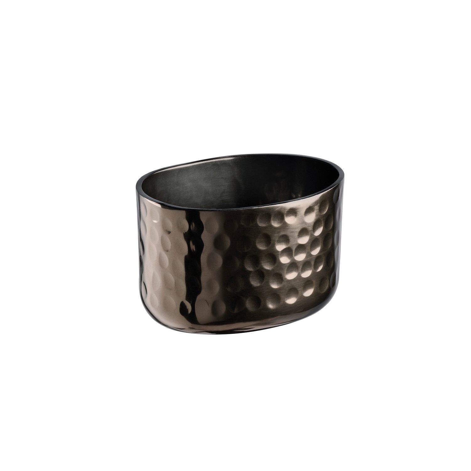 APS Dipschale CRAFT, Aluminium, 8,5 x 6,5 cm, Melamin, (1-tlg), Aluminium Dipschale gehämmert, robust, leicht und kompakt