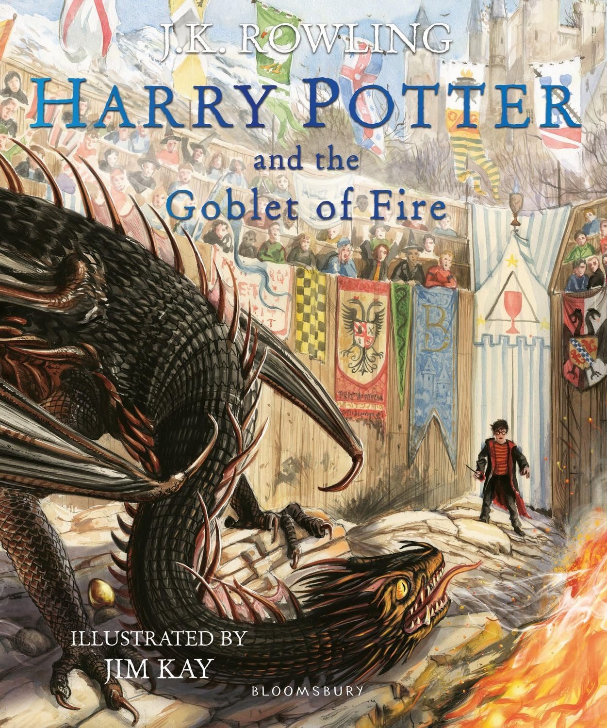 Harry Potter and the Goblet of Fire. Illustrated Edition / J. K. Rowling