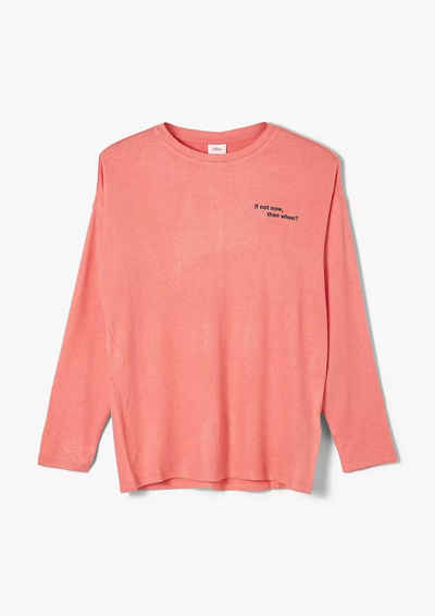 s.Oliver Junior Langarmhemd T-Shirt langarm