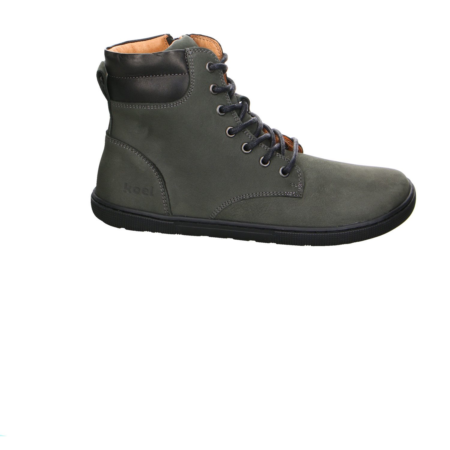 KOEL Koel Nubuk Schnürstiefel - Sneaker grau Stiefelette