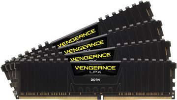 Corsair VENGEANCE® LPX 32 GB (4 x 8 GB) DDR4 DRAM 2666 MHz C16 PC-Arbeitsspeicher