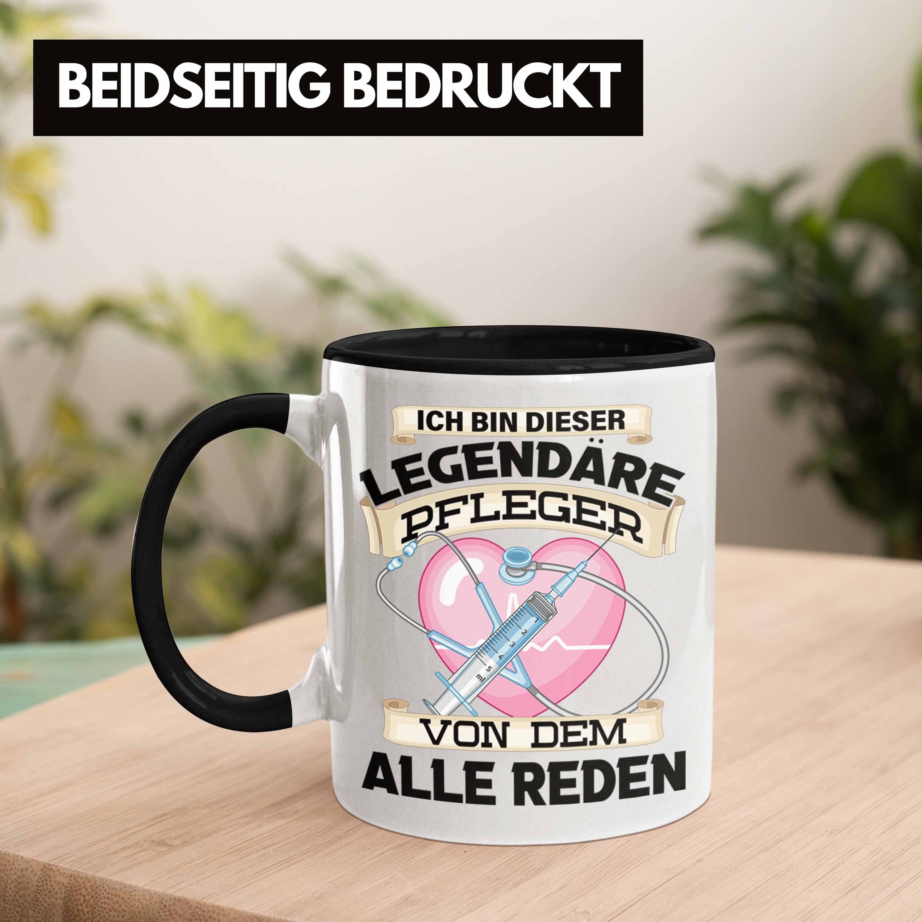 Trendation Tasse Pfleger Tasse Geschenk Altenpflege Pflegekraft Männer Geschenkidee Spr – Bild 5 von 5