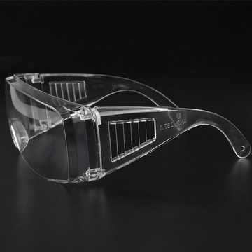 FIDDY Arbeitsschutzbrille Schutzbrille, Augenschutz, Schutzbrille mit klaren Gläsern, für Damen, (1St)