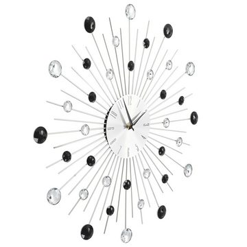 vidaXL Uhr Wanduhr mit Quarzwerk Modernes Design 50 cm
