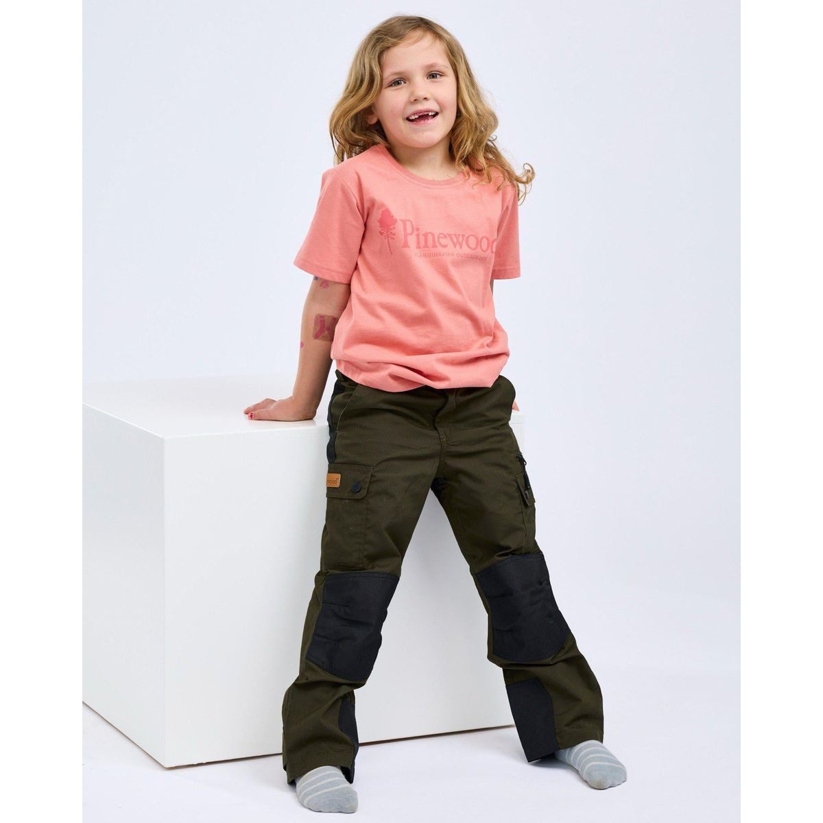 Pinewood Outdoorhose Lappland Kids Trouser Hochfunktionale Outdoorhose für Kinder, ideal zum Wandern, mit
