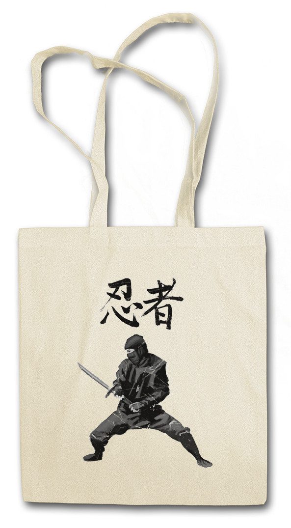 Beuteltasche Ninja I Stofftasche Samurai Warrior Way of Seppuku Banzai Japan