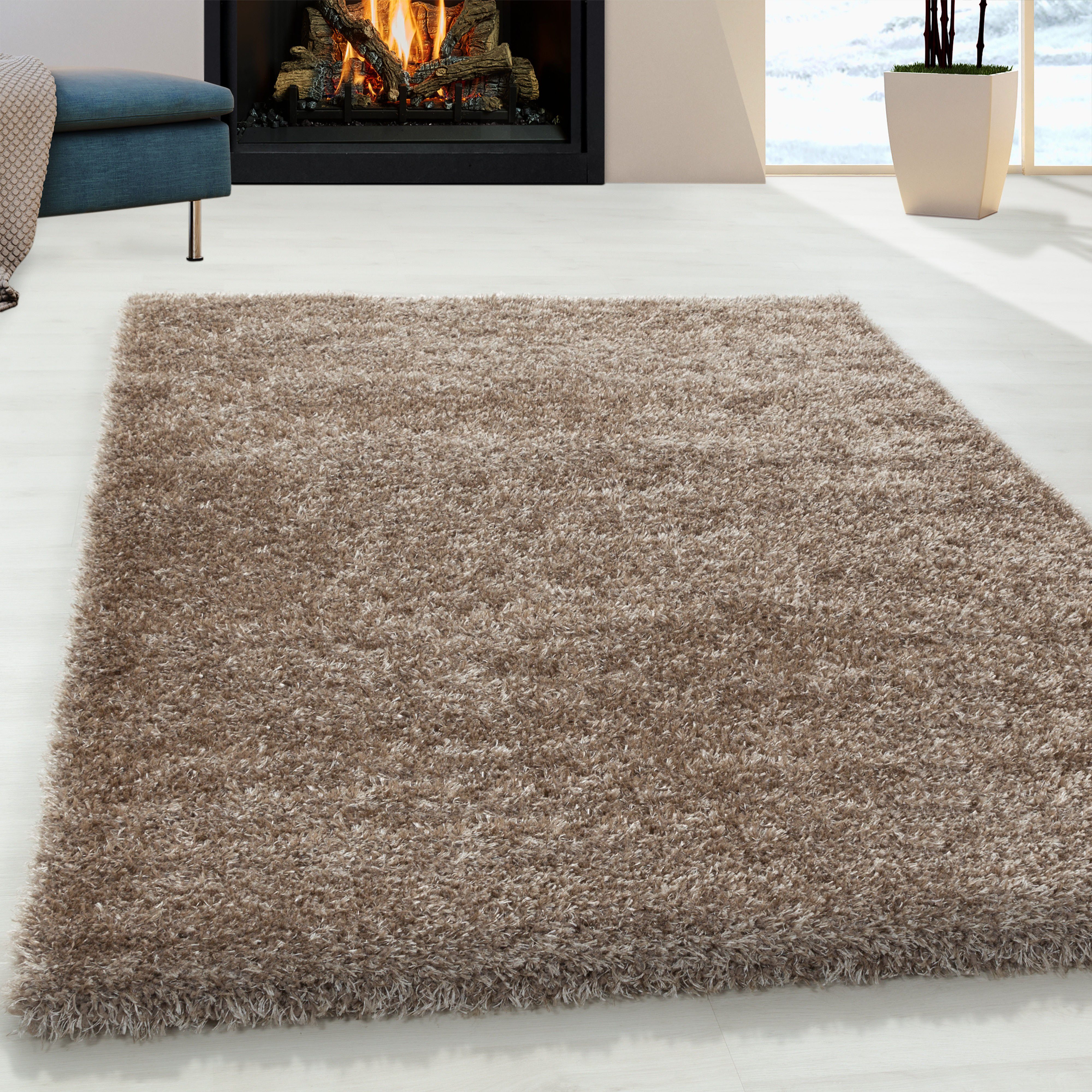 Ayyildiz Teppiche Hochflor-Teppich »BRILLIANT 4200«, rechteckig, 50 mm Höhe günstig online kaufen