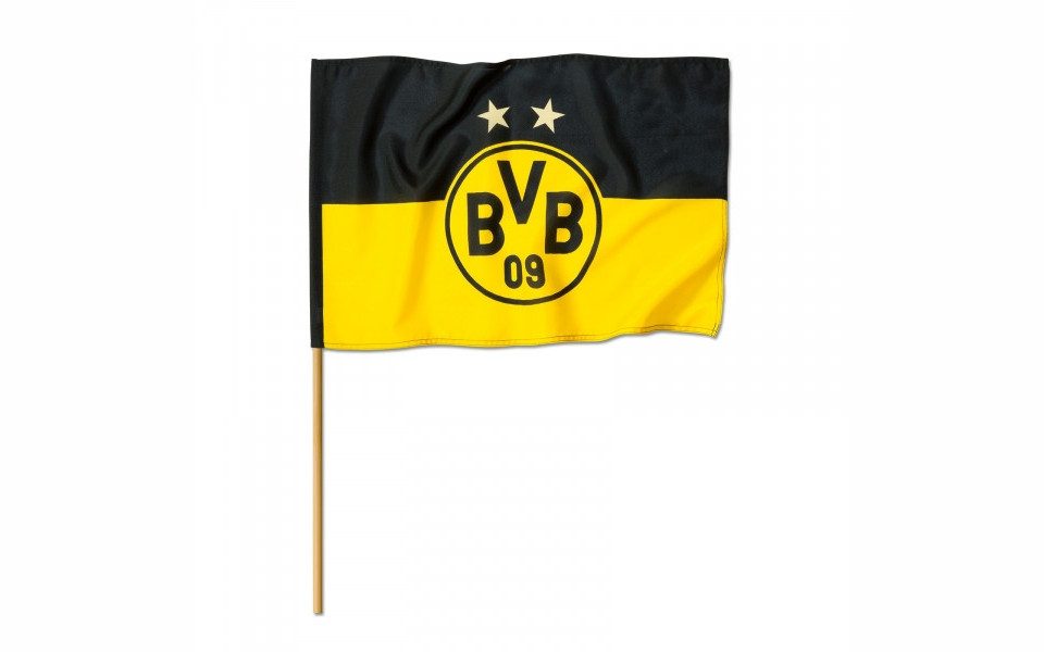 BVB MERCHANDISING Fahne BVB-Stockfahne 60x40 cm