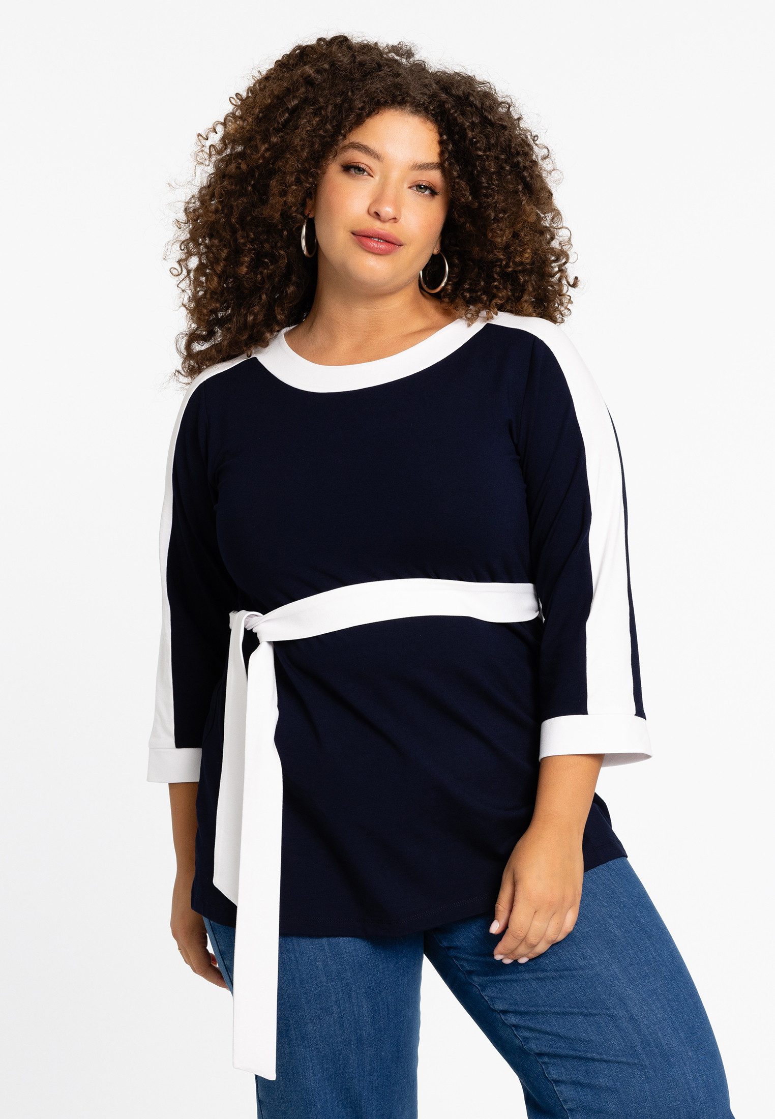 YOEK Tunika Damen Tunika mit Druck günstig online kaufen