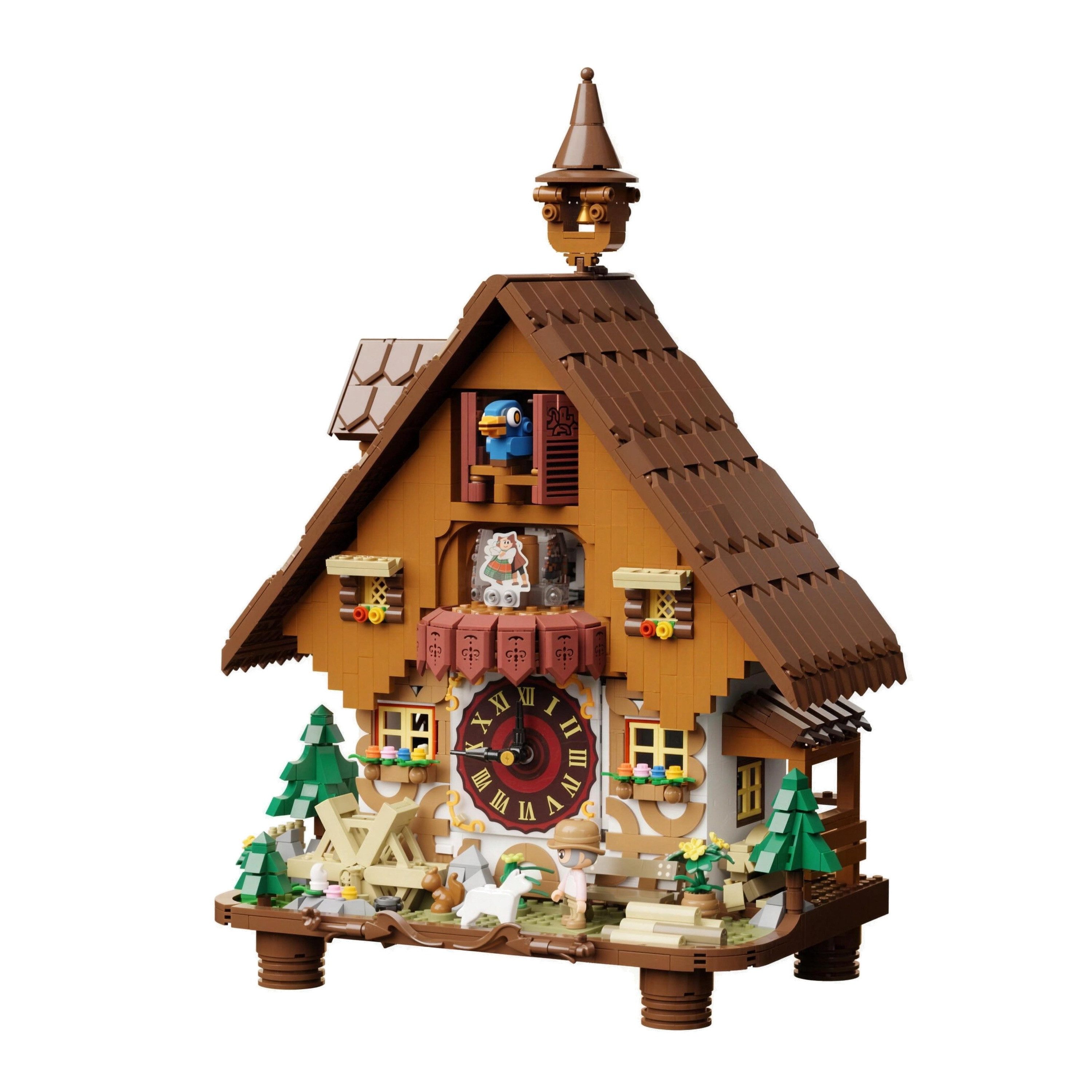 Pantasy 85027 Kuckucksuhr mit Motor Konstruktions-Spielset, (2282 St)