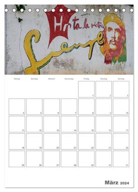 CALVENDO Wandkalender Cuba erleben (Tischkalender 2024 DIN A5 hoch), CALVENDO Monatskalender