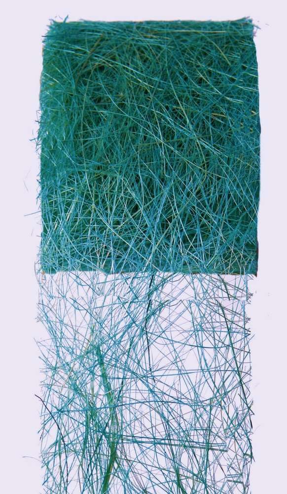 Santex Tischband Dekoband ABACA, Pflanzenfaser-Band, Raffia/Sisal 7cm/5m