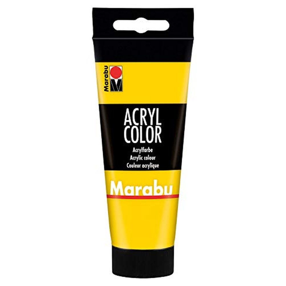 Marabu Acrylfarbe Marabu Acrylfarbe gelb 100 ml