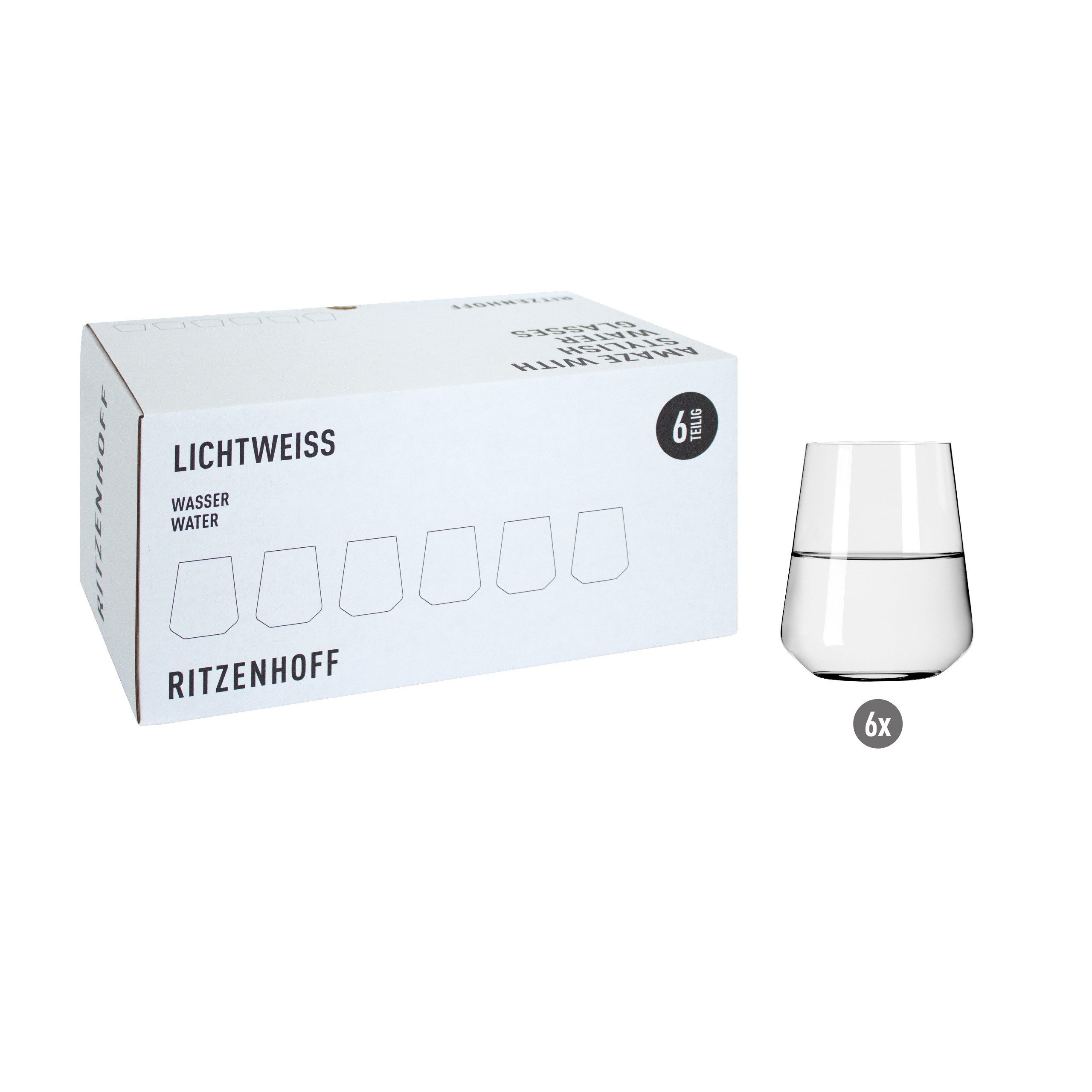 Ritzenhoff Gläser-Set Lichtweiss Julie