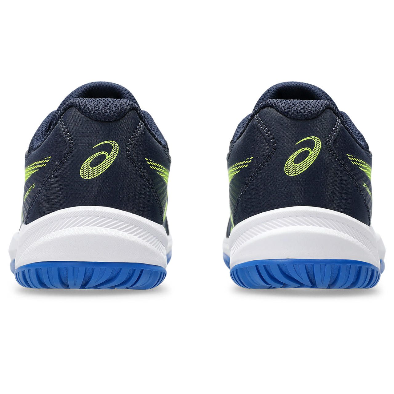 Asics UPCOURT 6 GS MIDNIGHT/SAFETY YELLOW Hallenschuh