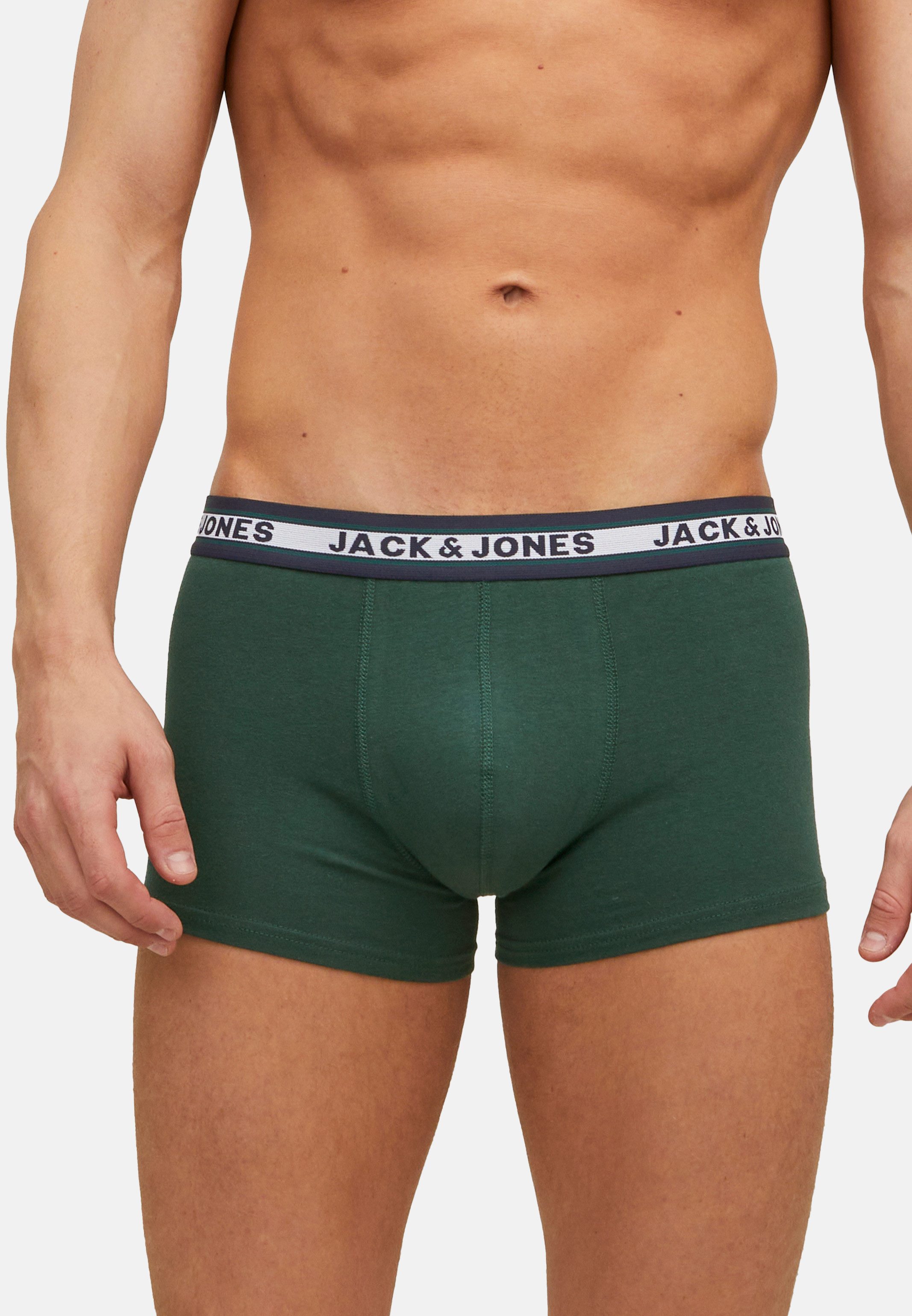 Jack & Jones Retro Boxer 10er Pack Jacsolid (Spar-Set, 10-St) Retro Short / günstig online kaufen