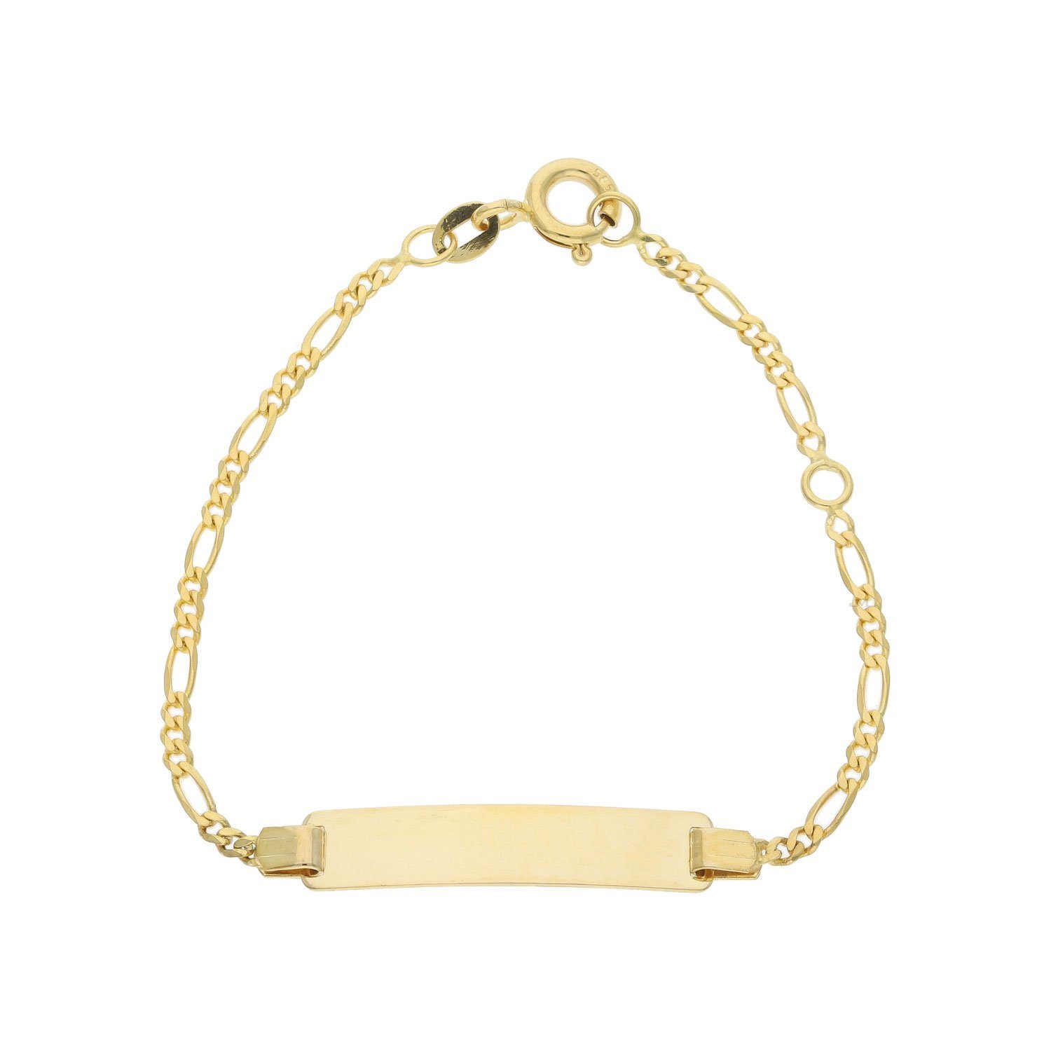 JuwelmaLux ID Armband JuwelmaLux Gravur Armband 585 Gold JL48-03-0008 (kein Set, 1-tlg., kein Set)