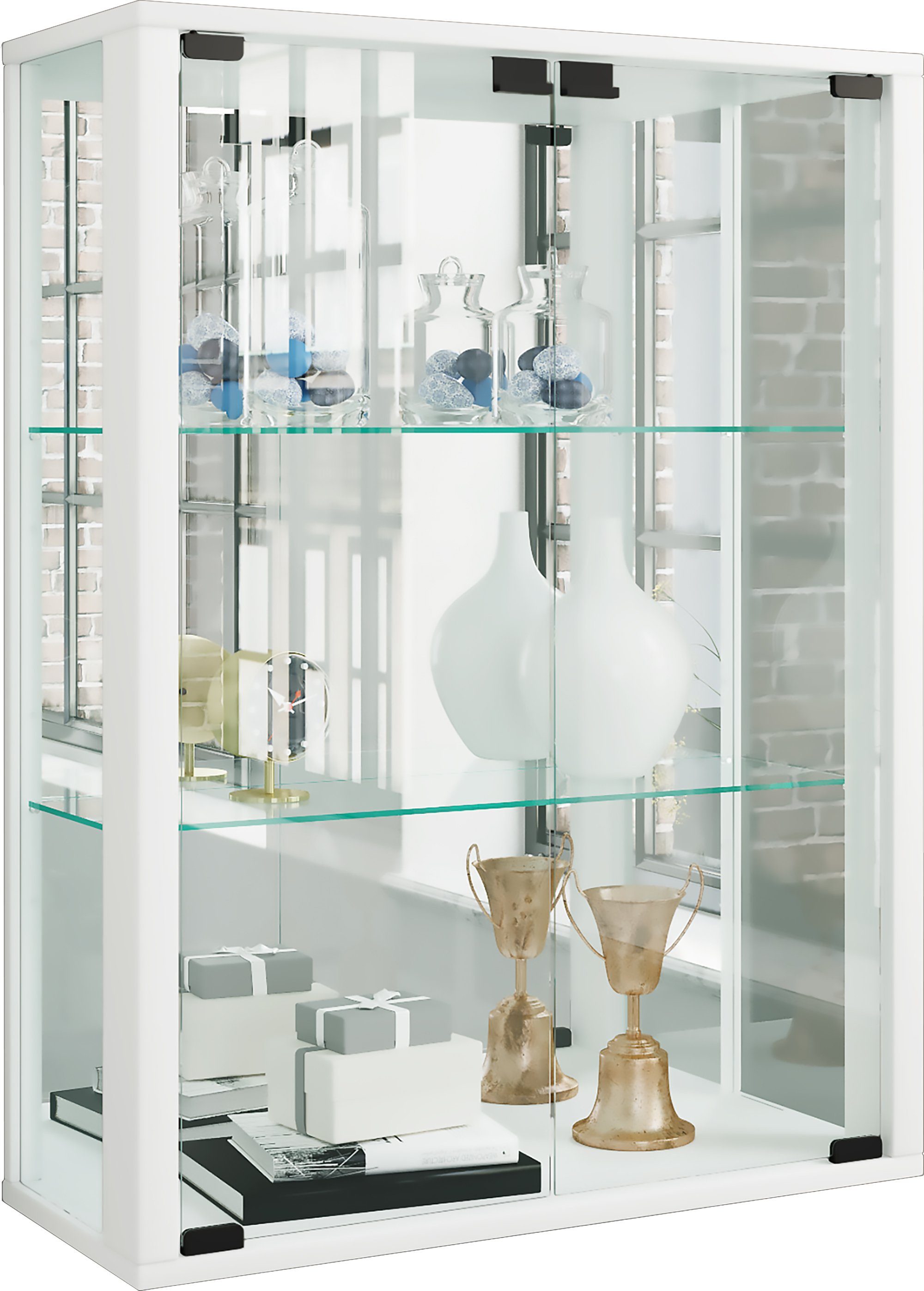 VCM Hängevitrine Wandvitrine Hängevitrine Glasvitrine Udina günstig online kaufen