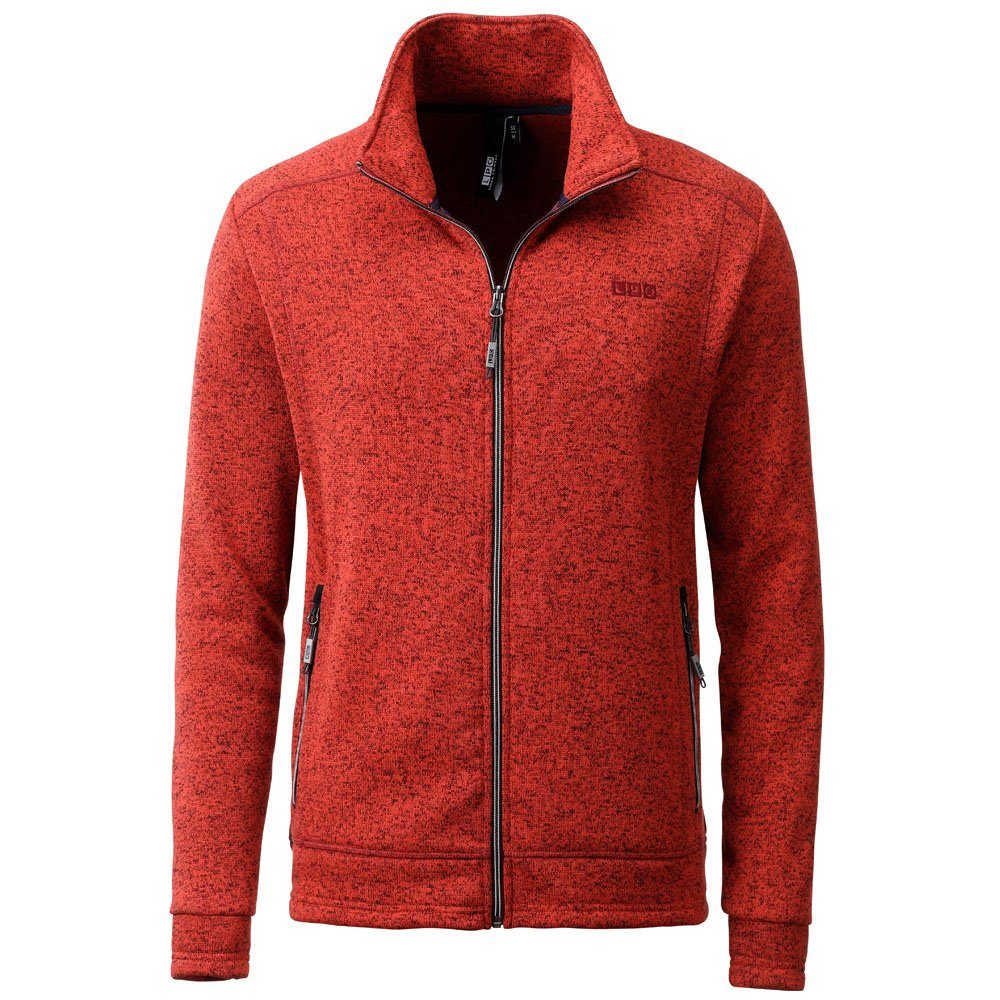 - rot Jacke Owen 2 Strickfleece Primero Linea Linea Primero LPO funktionelle, modische Trekkingjacke