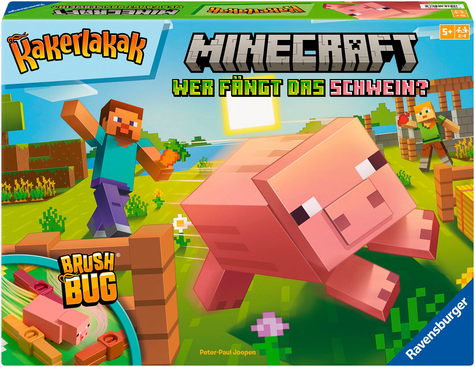 Ravensburger Spiel Minecraft Kakerlakak, Kinderspiel, Made in Europe