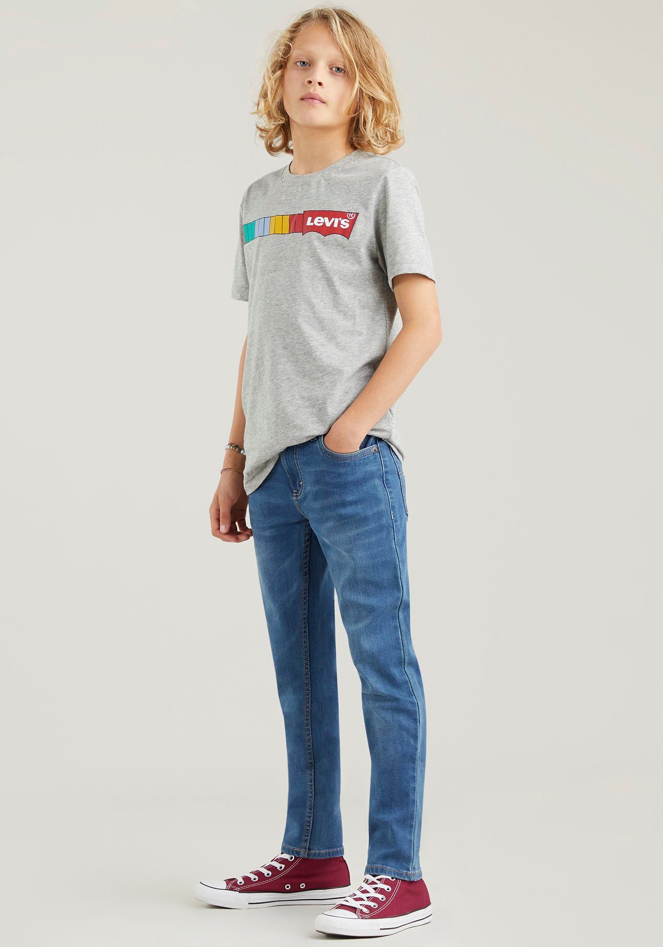 Skinny-fit-Jeans used Levi's® 510 FIT for mid BOYS indigo SKINNY Kids JEANS