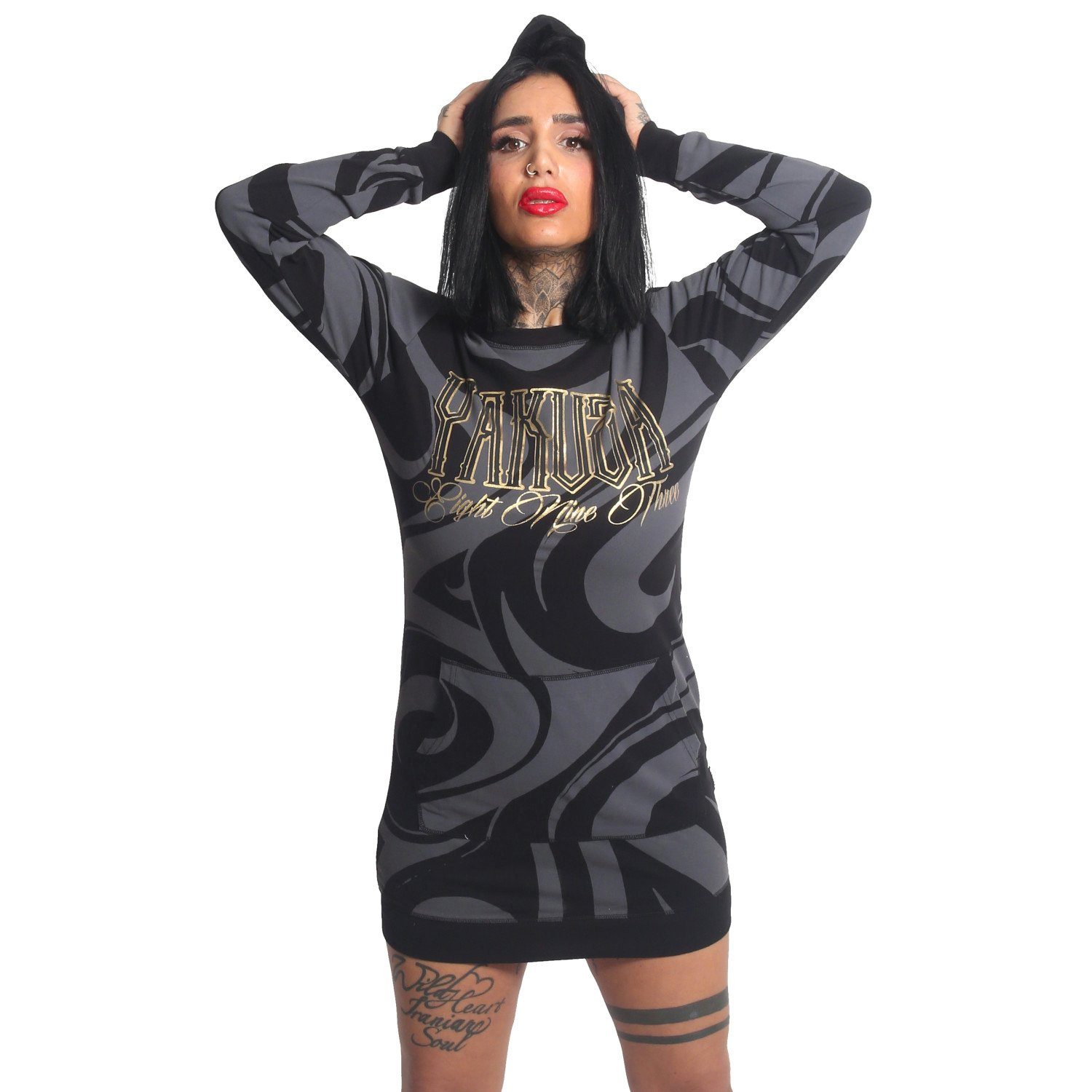 YAKUZA Shirtkleid Obscure