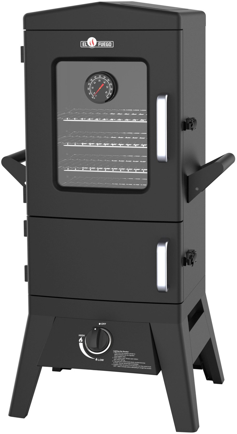 El Fuego Gasgrill Portland W2, 3,5 kW, mit Piezozündung