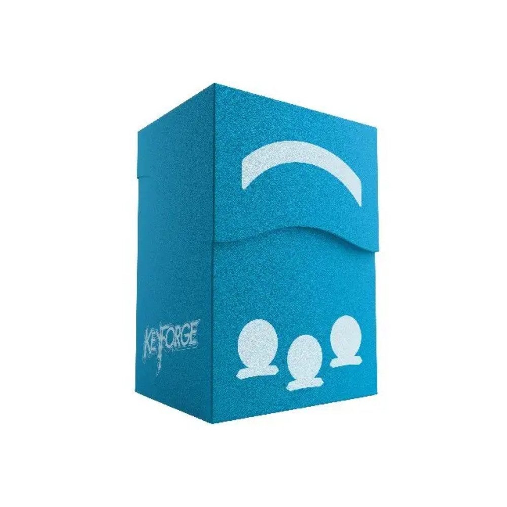 Gamegenic Spiel KeyForge Gemini Deck Box Blue (Sammelkartenspiel)