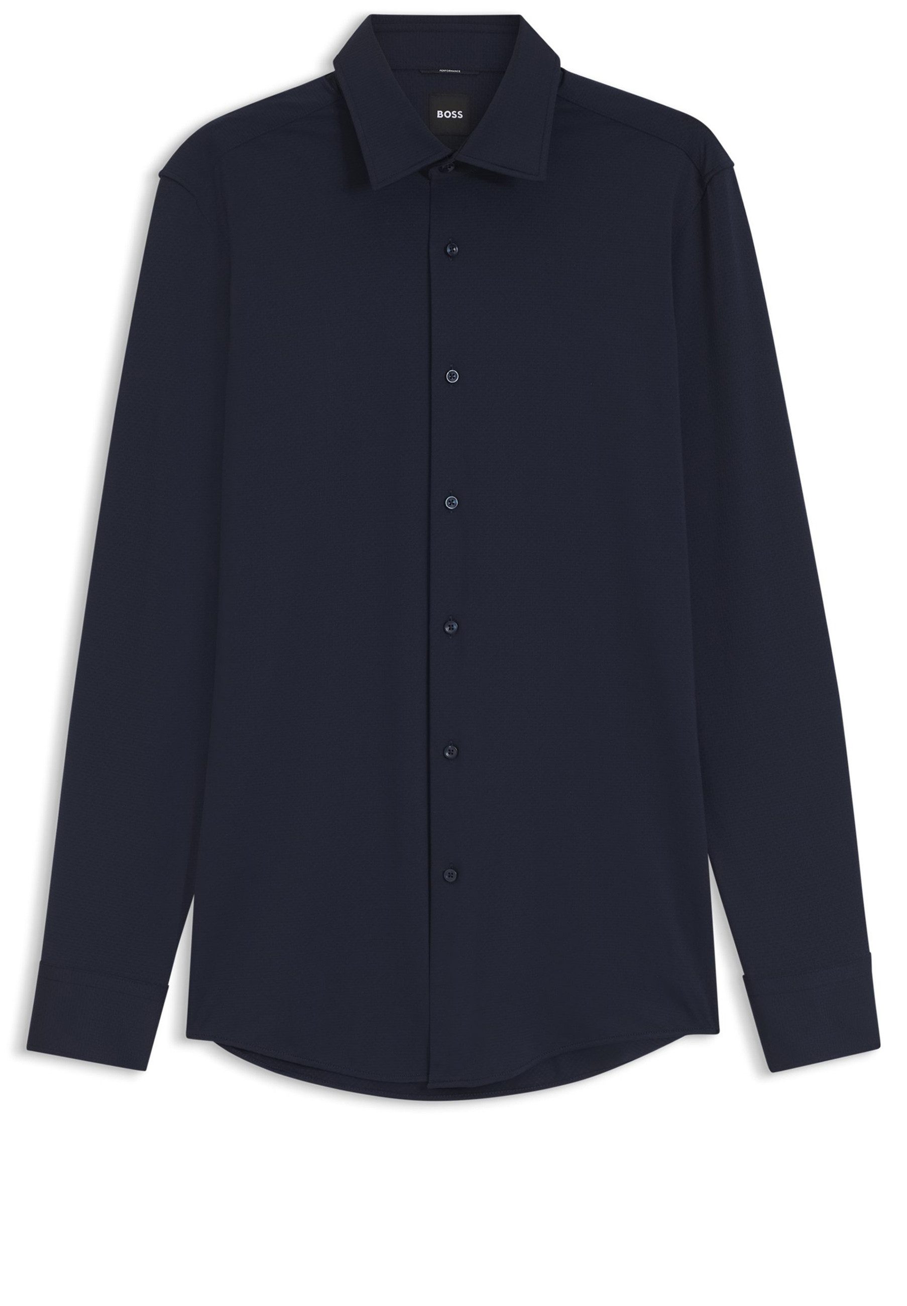 Businesshemd P-Hank aus Performance-Stretch-Jersey