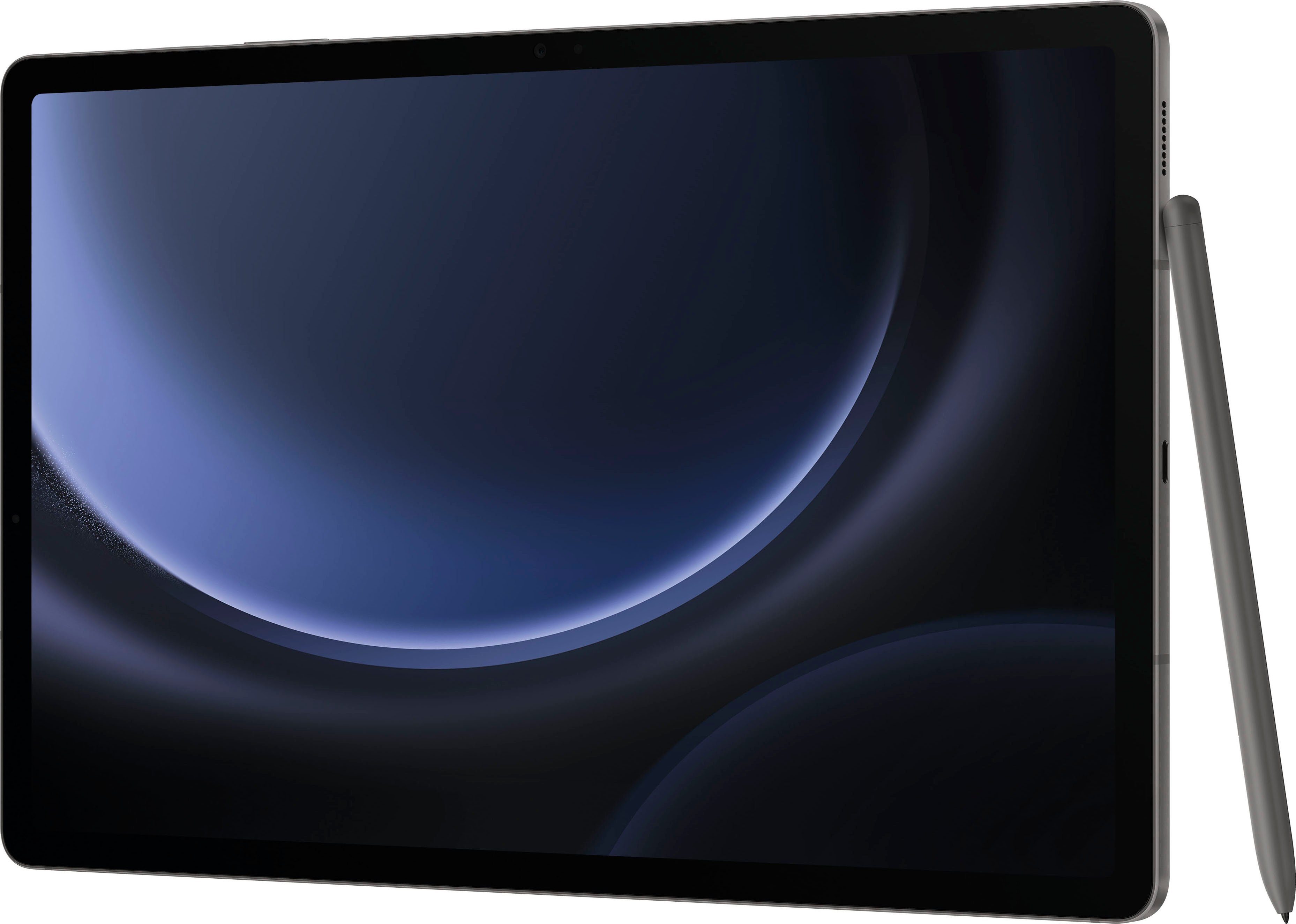 5G Android,One grau Tablet FE+ 5G) (12,4", Galaxy Samsung Tab 128 S9 GB, UI,Knox,