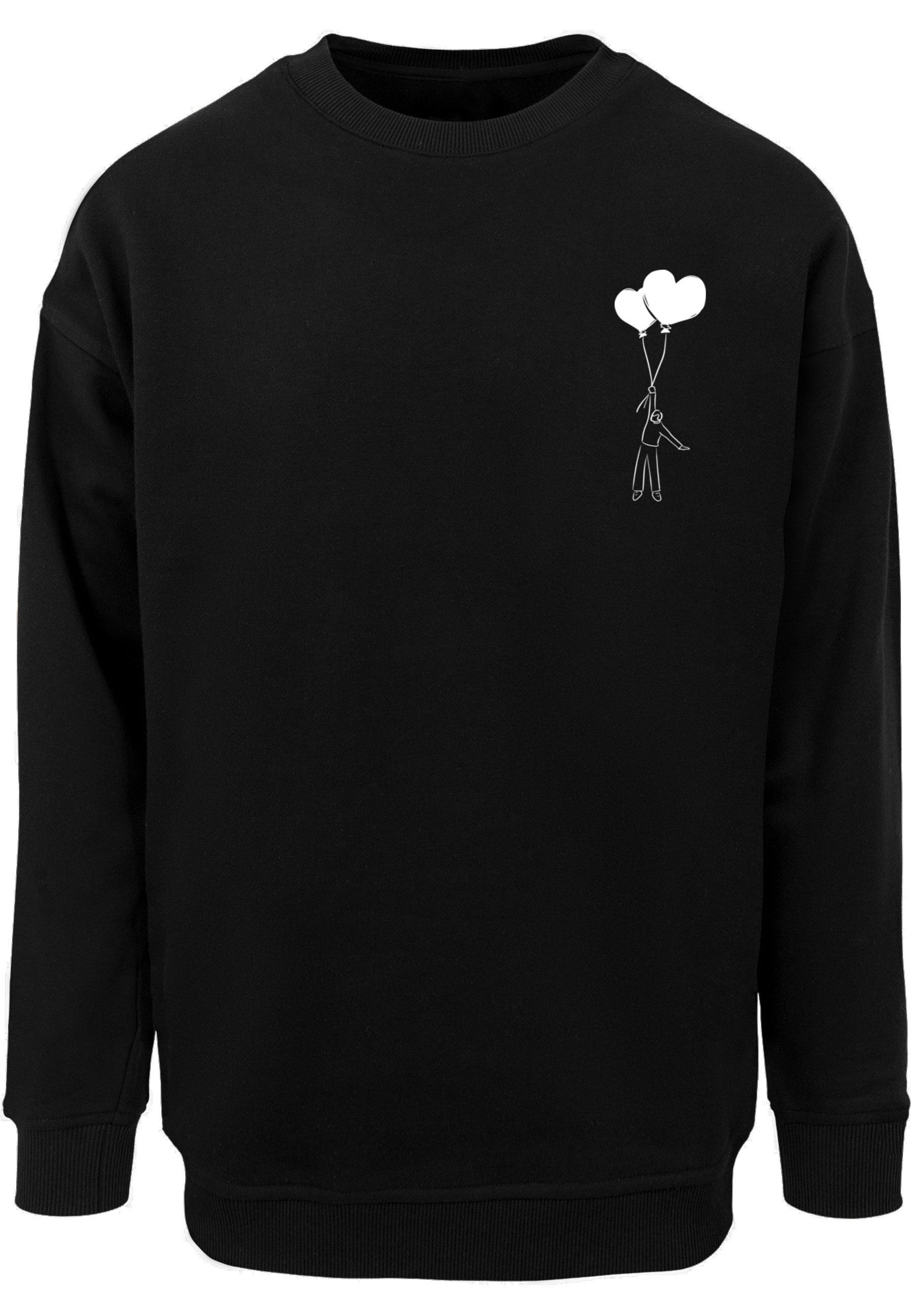 Rundhalspullover Merchcode Love In The Air Sweat Crewneck