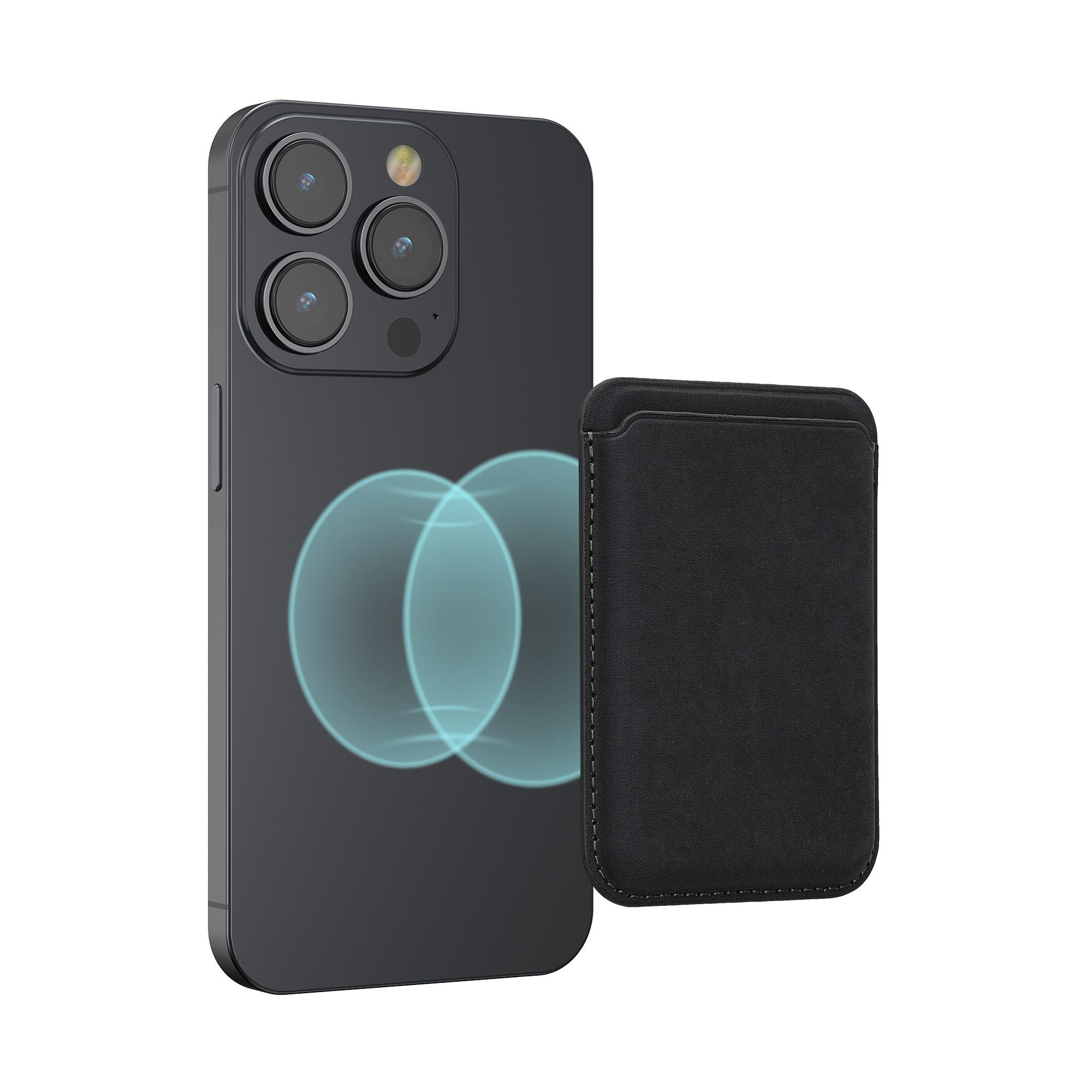 kwmobile Etui Wallet Kartenhalter für Apple iPhone 16 / 15 / 14 / 13 / 12 S günstig online kaufen