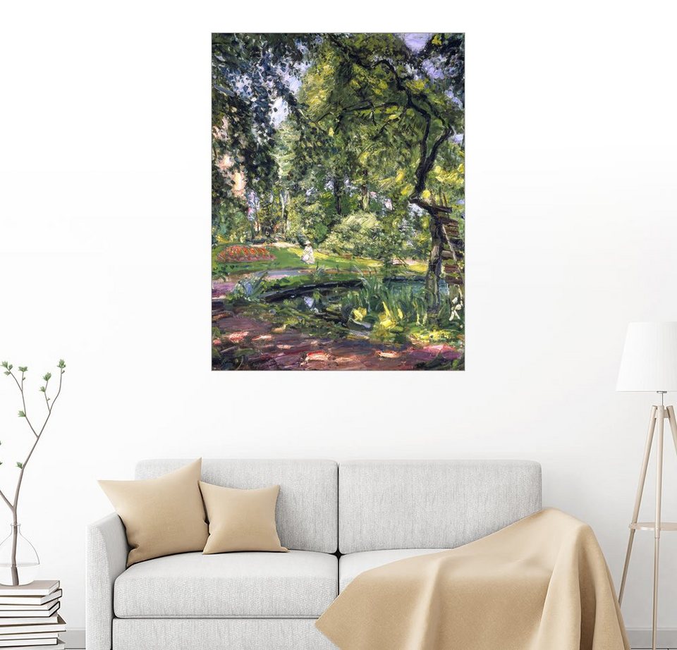 Posterlounge Wandbild, Garten in Godramstein mit