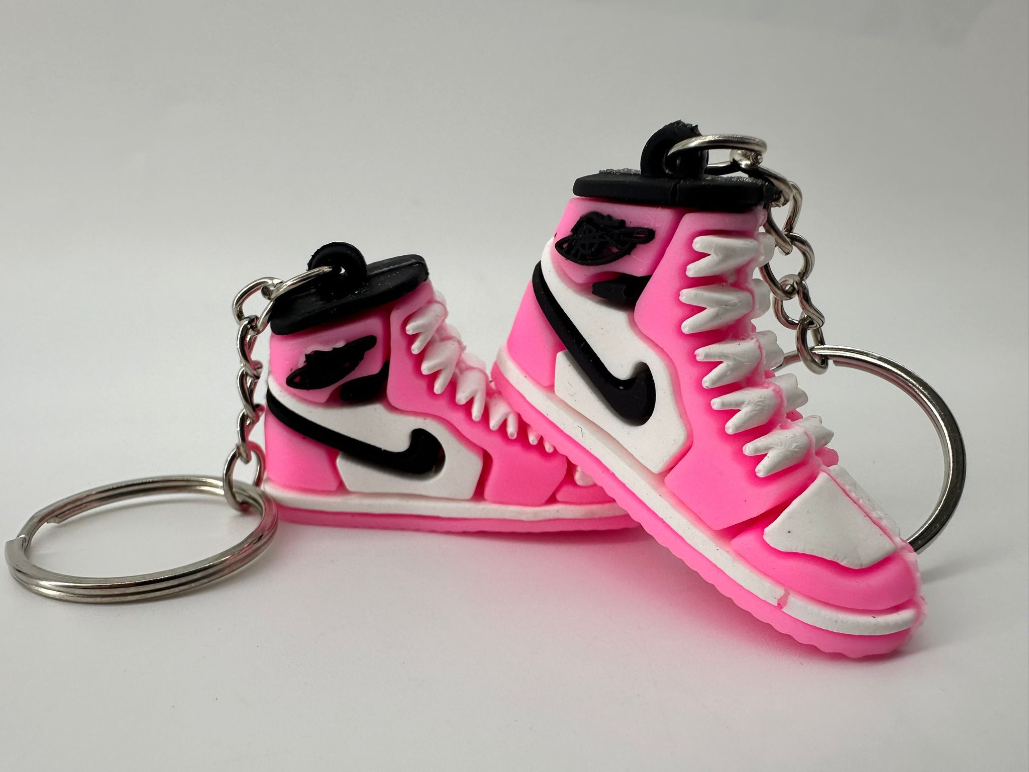 soma Schlüsselanhänger Bagclip Kinder Mini Sneaker rosa, Schlüsselanhänger Haustierschlüsselanhänger Geschenk Hund Frau Herren