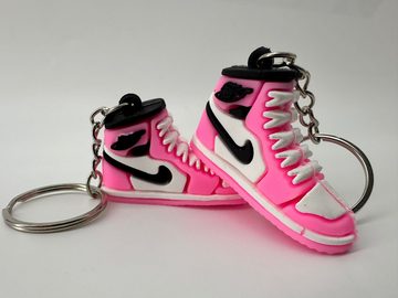 soma Schlüsselanhänger Schlüsselanhänger Kinder Mini Nike Sneaker rosa, Schlüsselanhänger Haustierschlüsselanhänger Geschenk Hund Frau Herren