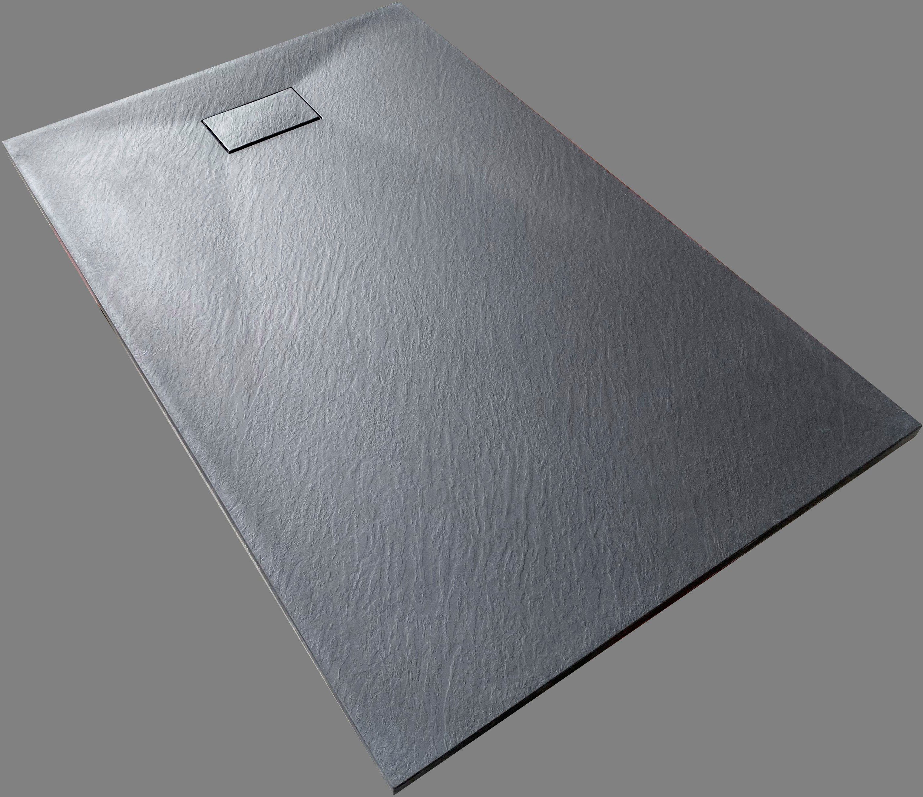 Sanotechnik Duschwanne SMC Brausetasse, rechteckig, LxB: 100x80cm, schneidb günstig online kaufen