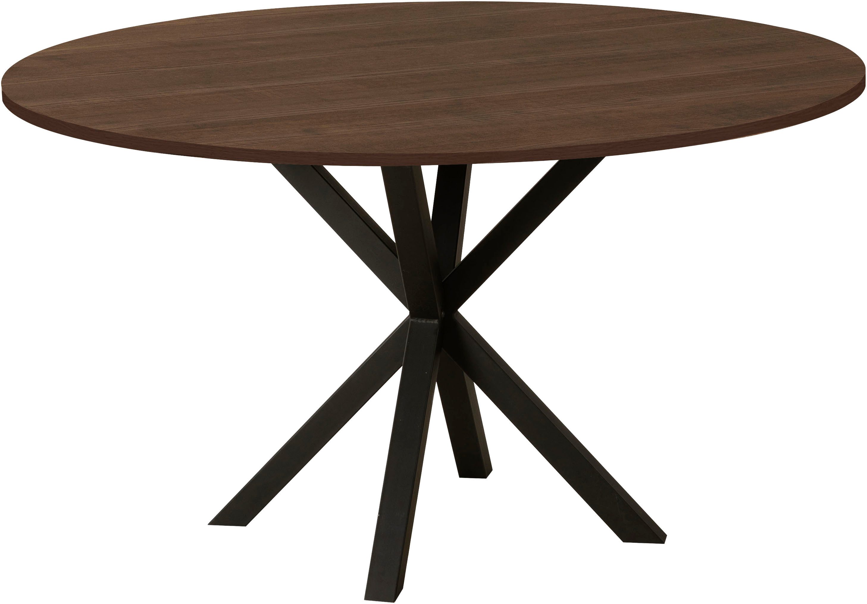 OMG Design Esstisch Kent (1-St), Hochwertige Melamin-Tischplatte mit Metallgestell