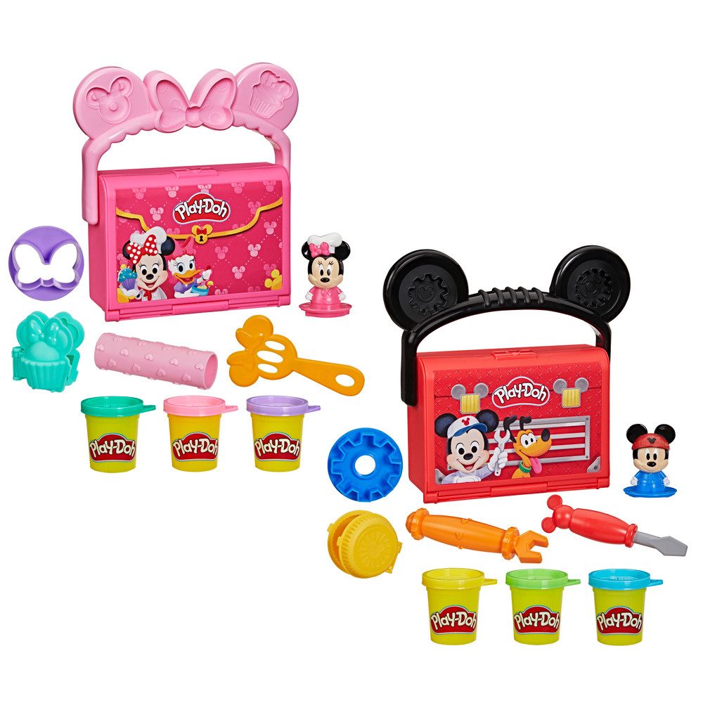Hasbro Knete Mickey Maus - Play-Doh - Für unterwegs - 1 Set