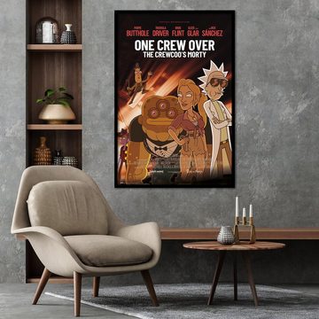 Grupo Erik Poster Rick and Morty Poster Season 4 One Crew Over 61 x 91,5 cm
