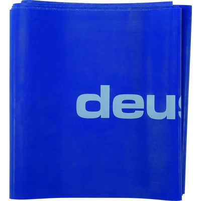 Deuser-Sports Trainingsband Deuser Physio Band Fitness Gymnastikband Theraband, stark - blau - Länge: 2,40 m / Breite: 15 cm