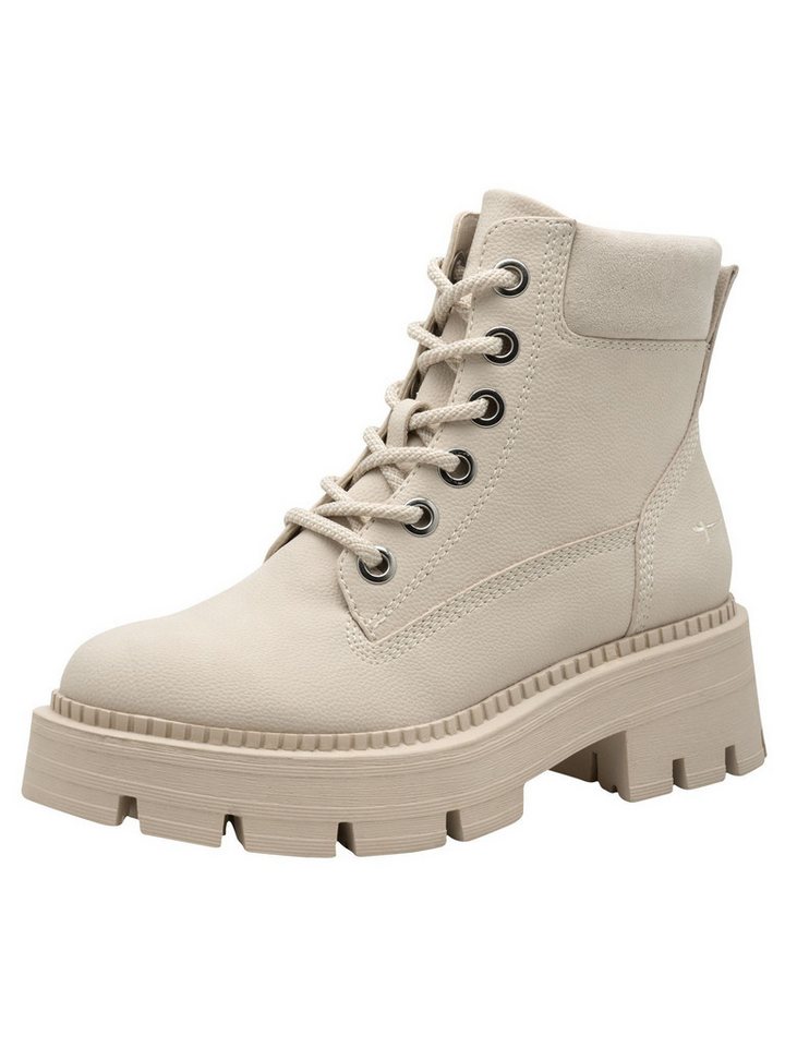 Tamaris TOUCH-IT mit Reißverschluss kein Absatz 1-25921-45 Schnürstiefelette TOUCH-IT