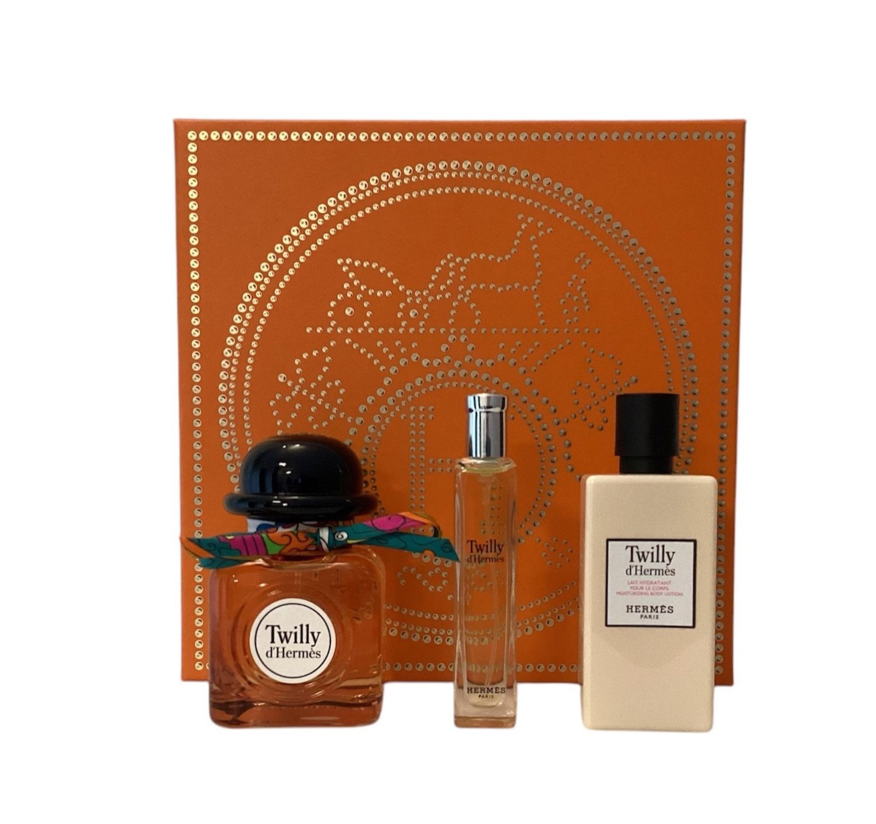 Duft-Set Hermes Twilly d´Hermes Eau de Parfum 85ml + 15ml & Body Lotion 80ml