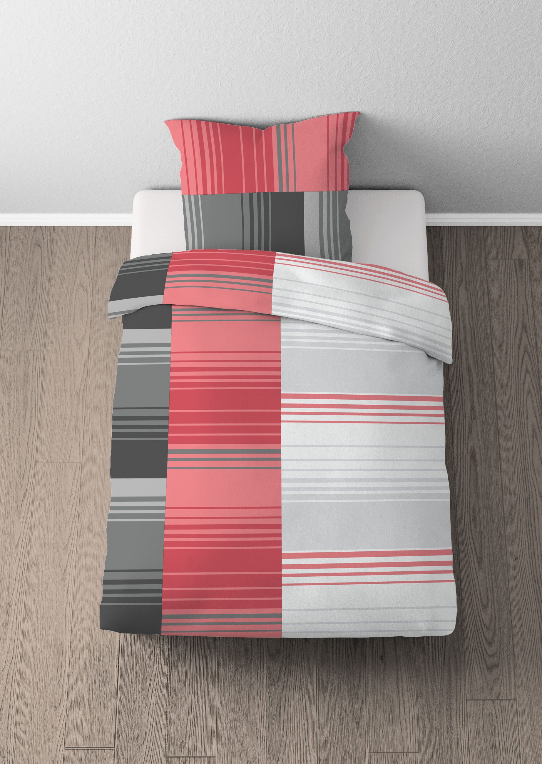 Castell - Markenbettwäsche Bettwäsche "0400908" 2 Stk. tlg. hautsympathisch günstig online kaufen