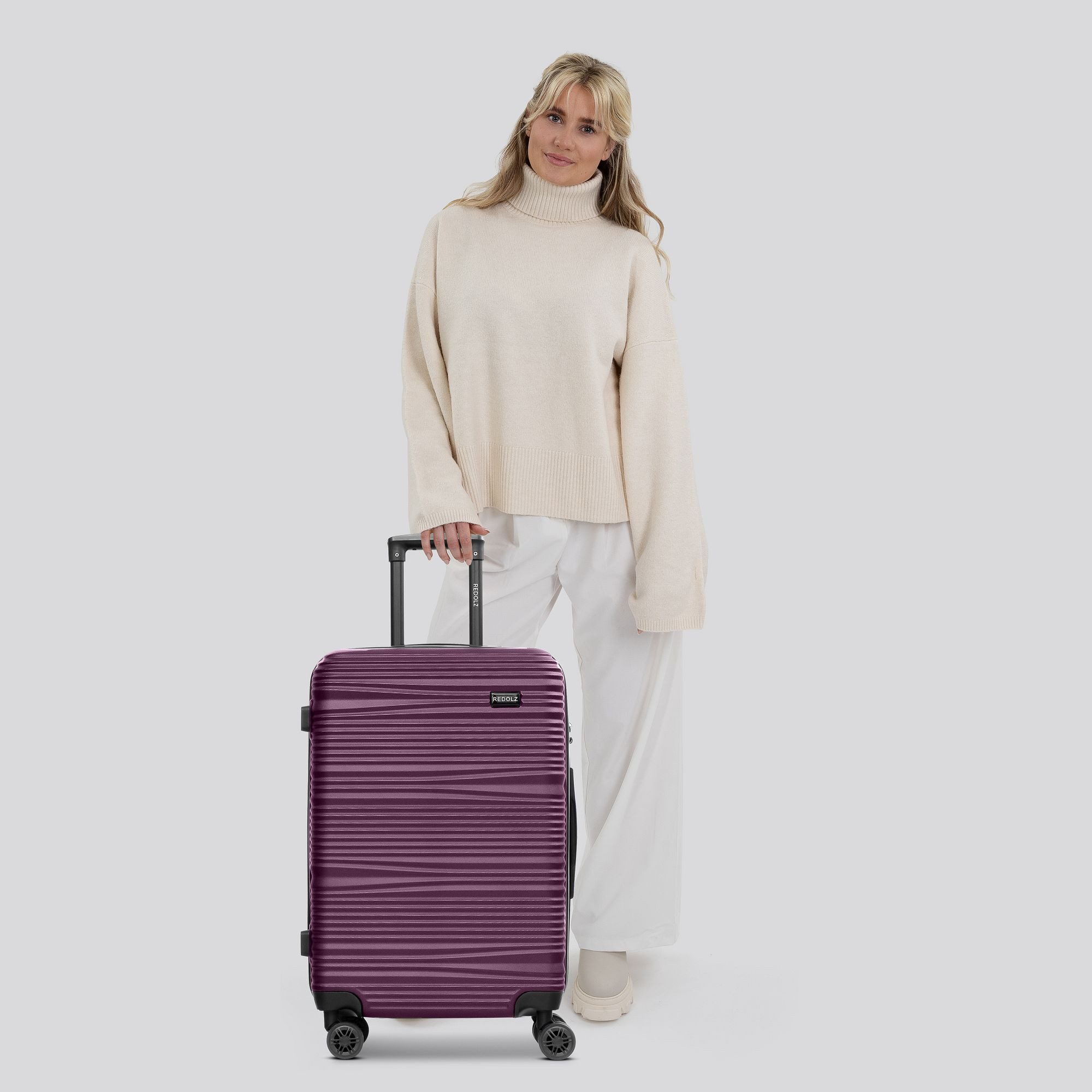 Redolz Hartschalen-Trolley Essentials 16, 4 Rollen, ABS