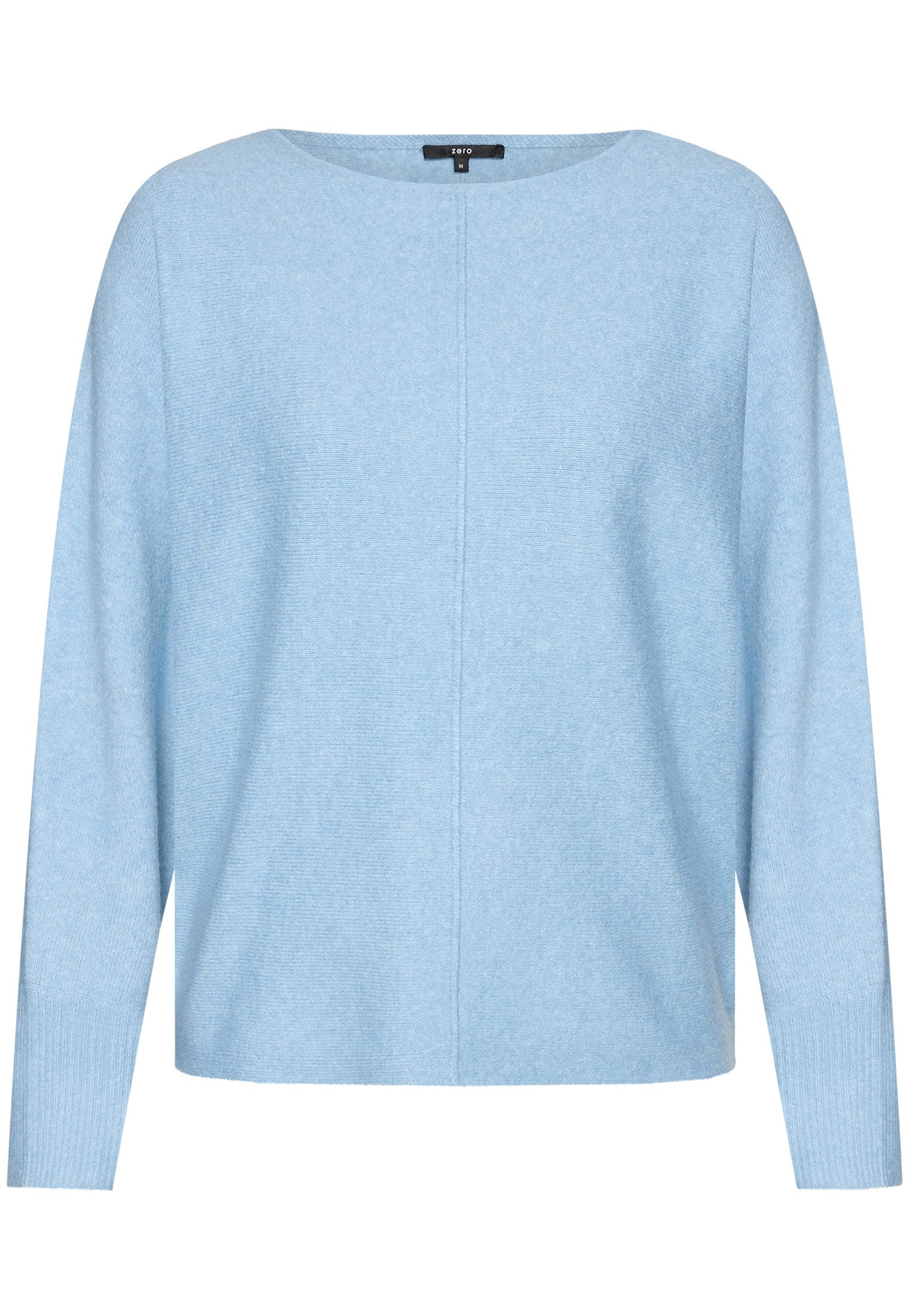 Zero Strickpullover Damen mit Fledermausärmeln (1-tlg) Material