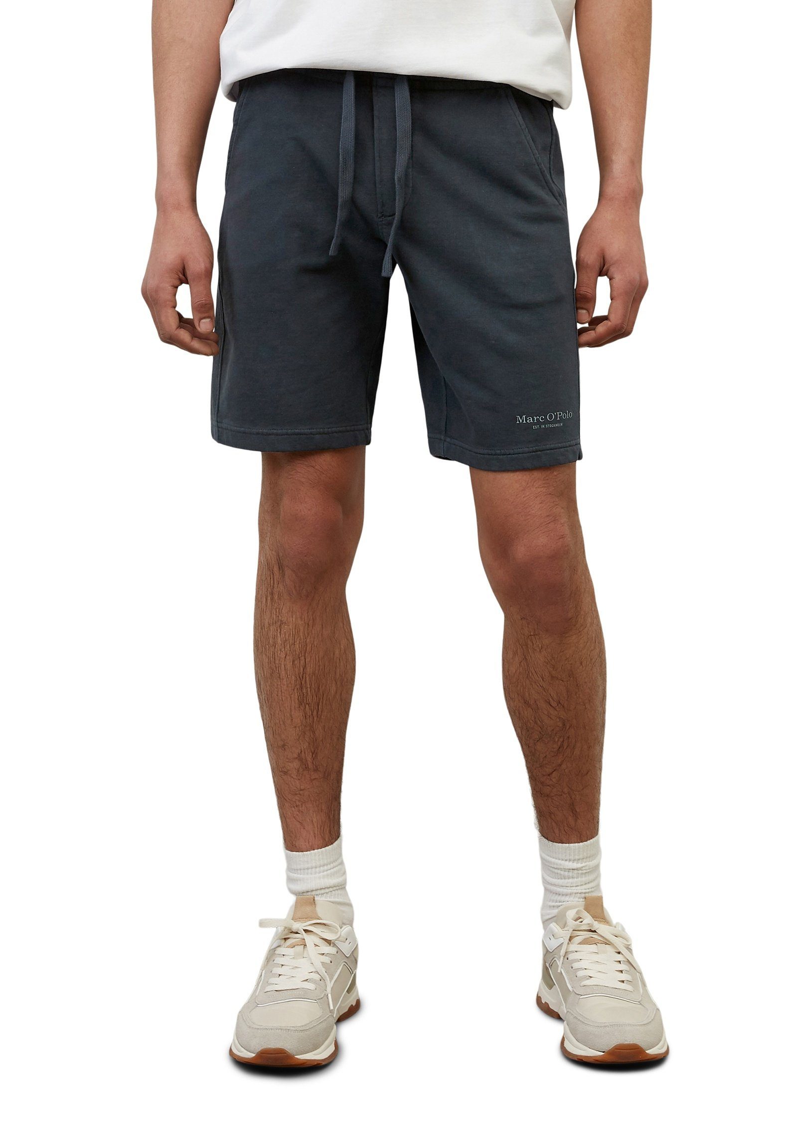 Marc O'Polo aus Cotton Organic Shorts blau reinem