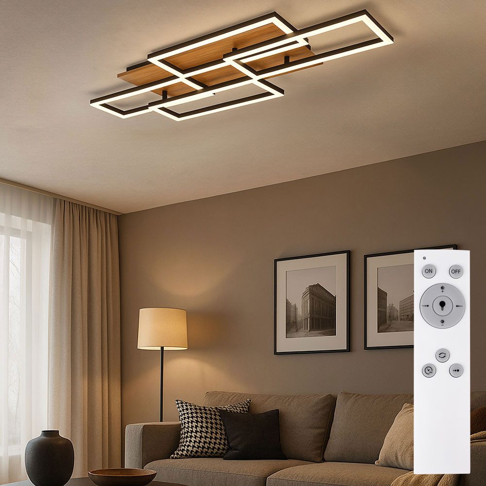 GLOBO LIGHTING LED Deckenleuchte, LED-Leuchtmittel fest verbaut, Kaltweiß, günstig online kaufen