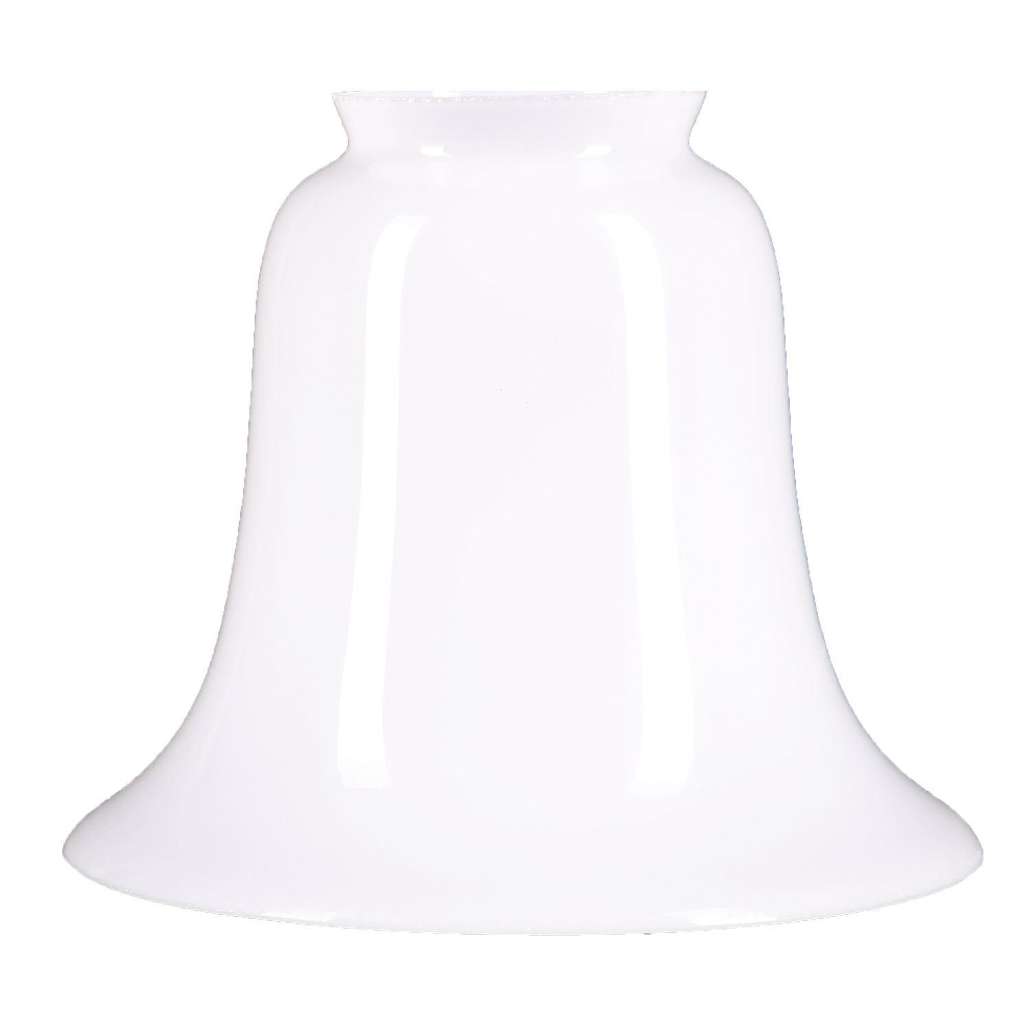 Home4Living Lampenschirm Pendelglasschirm Lampenglas Leuchtenglas Ø 140mm Weiß, Dekorativ