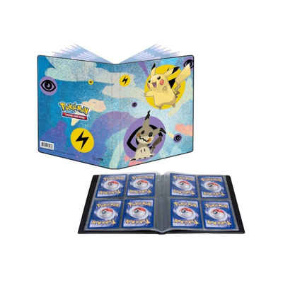 Ultra Pro Sammelkarte Pokémon - Pikachu & Mimikyu / Mimigma - 4-Pocket Portfolio, für bis zu 80 Sammelkarten in Standardgröße + 4 übergroße Karten