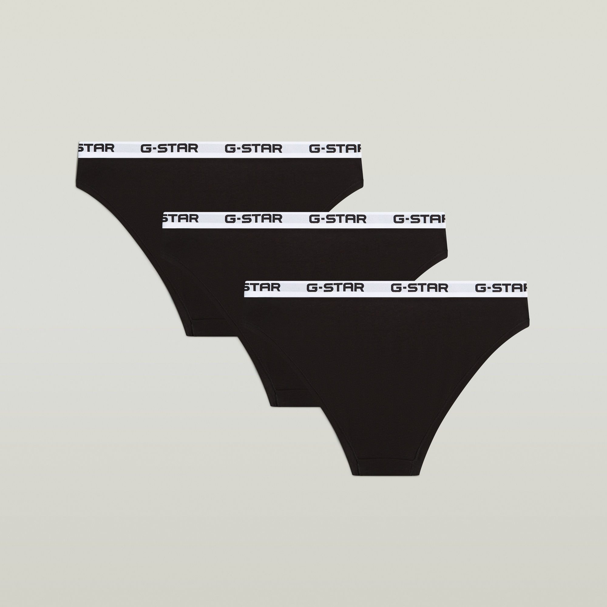 G-STAR Hipster FLUORITE, 3 PACK HIPSTER BRIEFS (Packung, 3-St) mit Logobund